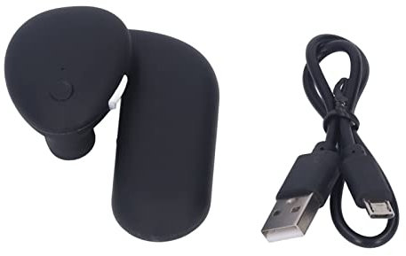 Tyenaza beheizte Ohrenschützer, intelligente 3S-Heizung, verstellbar, leicht, schwarz, Winter-Ohrenwärmer für Outdoor-Sport, Reisen