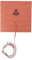 235 * 235 mm Hochtemperatur-Silikon-Heizbett-Heizkissen 200 W 24 V für 3D-Drucker Orange