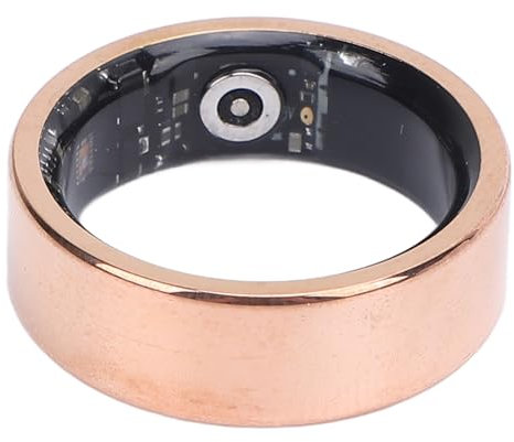 Smart Ring, Fitness Tracking Smart Ring mit Kalorien-/Schritt-/Distanzüberwachung, Aktivitäts Tracker Ring für Damen/Herren, IP68 Wasserdicht, (10#)