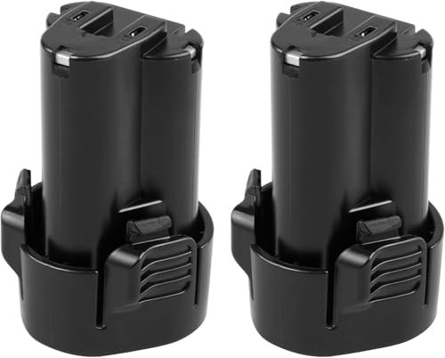 Geelink 2 Pack 10.8V BL1013 Li-ion Battery Replacement for Makita 12V BL1013 BL1014 DF030D DF330D TD090D 194550-6 194551-4 195332-9
