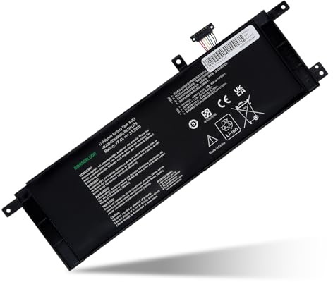 BORSCELLOR B21N1329 Batteria per Laptop Asus X403 X403M X403MA X503M X502CA X453 X453M X453MA X553 X553M X553MA F453 F453MA F553M P553 553M P. Serie 553 P553MA