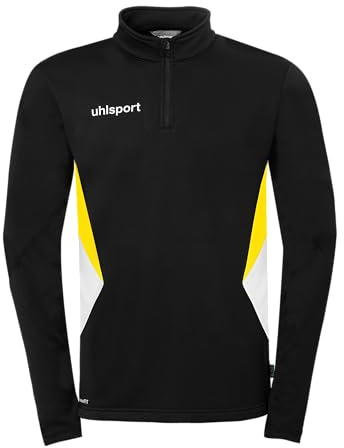 uhlsport Equipe 29 1/4 Zip Top – Sport Pullover mit Reißverschluss, Teamwear Zip-Top für Training & Aufwärmen