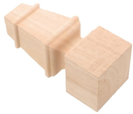 GETAJGHSD Holz Möbelbeine Gedrechselt Stabile Tisch und Schrankbeine rutschfeste Sofabeine Minimalistisches Design für Esszimmer und Wohnzimmermöbel