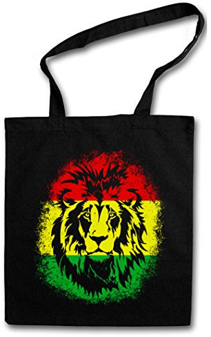 Urban Backwoods Rastafari Lion II Hipster Bag Beutel Stofftasche Einkaufstasche