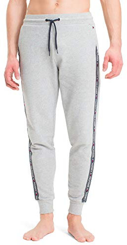 Tommy Hilfiger Pantalon De Jogging Homme Sweatpants Long, Gris (Grey Heather), M