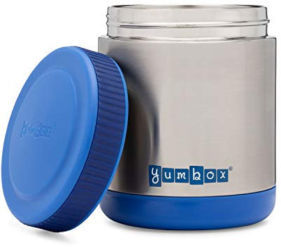 Yumbox Zuppa, 450ml - Thermobehälter für Essen | Essensbehälter Brotdose aus Edelstahl | Lunchbox für Suppe, warme Speisen, Babynahrung (Neptune Blue)