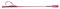 ARBO-INOX Reitgerte für Kinder Springgerte Lackoptik (Rosa)