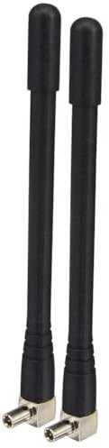 YILIANDUO 4G LTE Antenna 3dBi TS9 Male 90 Degree Plug WLAN External Antenna for 4G LTE MiFi WiFi Hotspot Router USB Modem Huawei ZTE Pack of 2