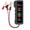 KINGBOLEN 12V Car Battery & Alternator Tester, Battery Checker, Analyzer with 6 LED Indication
