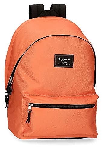 Pepe Jeans Aris Zaino Unisex Bambini, 31 x 44 x 17.5 cm, Arancione (Arancia)