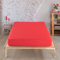 Vency Premium Jersey Spannbettlaken 100x200cm Rot - Spannbetttuch 100% Baumwolle, Bettlaken 100x200 Bis 35 cm Matratzenhöhe Rot