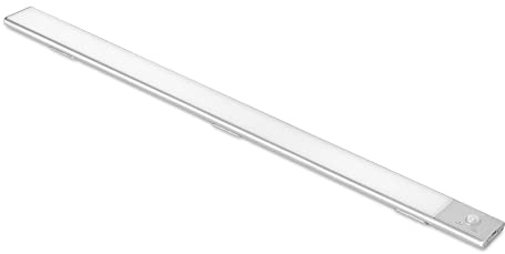 Emuca - LED-Einbauleuchte Kaus USB Aufladbar mit Bewegungssensor, L 600 mm, Matt eloxiert, Kunststoff und Aluminium, 1 einh