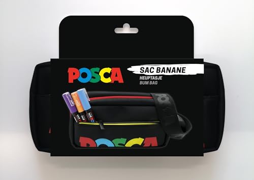 POSCA Gürteltasche, Schwarz, 1 Stück