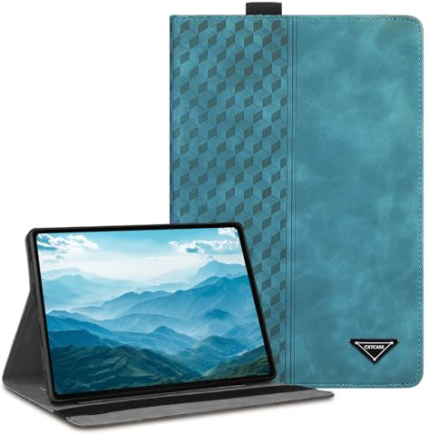 CXTCASE Case for iPad 9.7 inch 2018/2017/iPad Air 2/iPad Air 1,PU Leather Business Cover with Pencil Holder,Protective Case Tablet Shell for iPad 9.7 inch (6./5. Generation, 2018/2017),Green