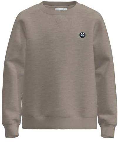 NAME IT Jungen Nkmvimo Ls Sweat Bru Noos, Pure Cashmere, 116