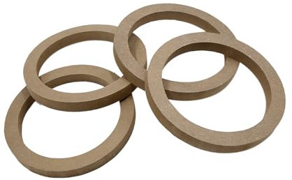 A ABSOPRO Speaker Mounting Spacer Ring Adapter Bracket Holder Plate (Set of 4)