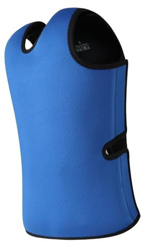 LOVIVER Sensorische Weste, Gewichtsweste mit sensorischen Bedürfnissen für Kinder, unterstützend für Teenager, Kompressionsweste, sensorische, blau M