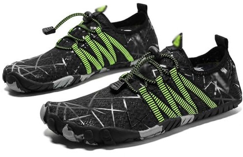 Blissbuilt Damen Herren Wasserschuhe Strandschuhe rutschfest Aquaschuhe Leicht Atmungsaktiv Schwimmschuhe Schnell Trocknend Quick-Dry Aquaschuhe Outdoor Sommer Unisex
