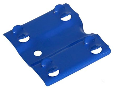 PROREGAL Regalverbinder für das Schwerlastregal Rhino Stecksystem | 2 Stück | Blau