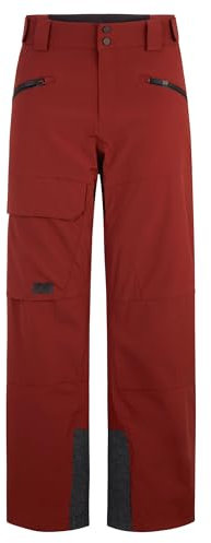 Ziener Herren RAPPOLD Ski-Hose/Freeride | PFC frei, Wolle, wattiert, Woody Brown, XXL