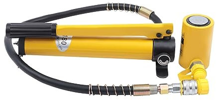 Vérin hydraulique Cric hydraulique fendu de 10 tonnes Porta Power, cric-bouteille hydraulique, carrosserie autoe avec fiabilité et durabilité à long terme.