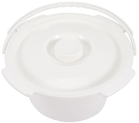 COLLBATH Eimer Mit Deckel Plastik-spucknapf Urintopf Für Senioren Kleiner Nachttopf Aus Pp-material Leicht Zu Tragen Reinigen Geeignet Für Ältere Menschen Junge Mädchen Und Schwangere