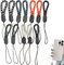 WeddHuis 12 Pezzi Laccetto da Dito Regolabile Cordino in Nylon per Polso e Collo Cinturino Portatile per Cellulare, Fotocamera, Chiavi, Chiavette USB (10,9 cm)