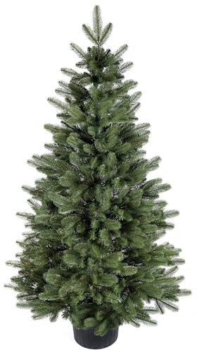 Künstlicher Weihnachtsbaum Skandinavische Fichte im Topf (80cm)