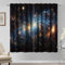 Kzzfqxb 107×160cm Raum vorhänge Set von 2 Paneelen, Weites Universum Außenraum Galaxie Nebel Gedruckte Fenster vorhänge für Jungen Mädchen Kinder, Schlafzimmer Wohnzimmer Drape Fenster vorhänge