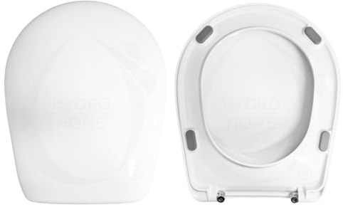 Copriwater Sedile Wc Normal 48 Axa Come Originale, In Plastica Termoindurente Avvolgente,Colore Bianco MADE IN ITALY