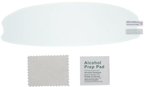 DINHEAROM Casco Antinebbia Pellicola Adesiva Per Visiera Casco e Parasole Per Protezione