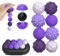 8 Stück Magnetische Fidget Toys, Magnetische Sensorik Bälle, Anti-Stress Spielzeug aus Silikon, Magnetische Anziehungskraft Stress Bälle mit Silikonhülle, Tisch-Magnetspiel für Familien (Lila)