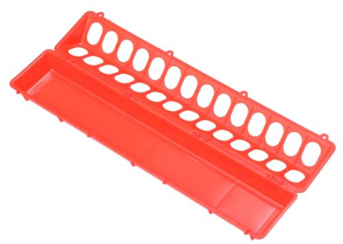 Toddmomy Taubenfutterspender Mit Schlitzen Einfacher Befüllung Und Reinigung Aus Hochwertigem Material Für Kleinvögel Wie Papageien Wellensittiche Und Tauben