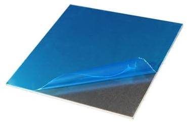 Genérico 2 Piezas 5052 Placa de Aluminio Plancha, 300mmx300mm Aluminio Chapa de Aluminio Plata Hoja de Aluminio, Finogrosor 1.0mm-3.0mm(2.0mm)