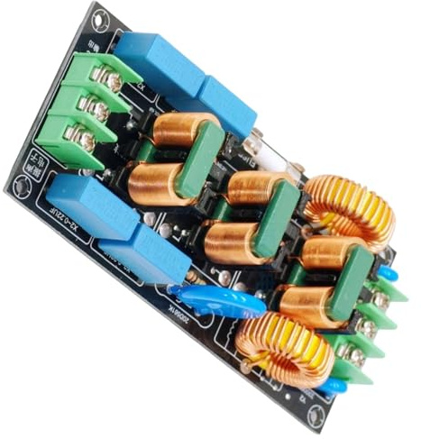FackLOxc Modulo Filtro EMIS A Due modalità 220 V 110 V Sound Electromagnetic Interferences Elimination per Dispositivi Precisione