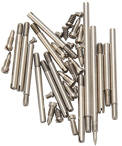ISTOVO 34 StüCke/Set Klarinetten Teile Schrauben + Klarinetten Wellen Stangen Kit DIY Werkzeug Blas Instrument ZubehöR