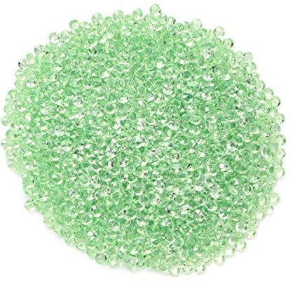SUPVOX Deko Diamante Kristall Dekosteine Tischdeko Diamanten Hochzeit Streudeko 4,5mm 2000 Stück (Grün)