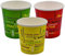 Pack & Cup Bio Suppenbecher aus Pappe Fiesta - Einwegbecher - Soup to go - Suppenbehälter – umweltfreundliche Suppentasse aus Karton - Take away container - 450 ml 400 Stück