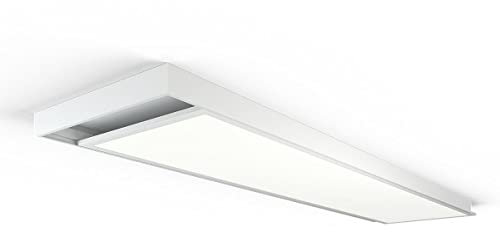 LongLife LED Panel Aufbaurahmen Click 160x40cm weiß Aufputz Montagerahmen