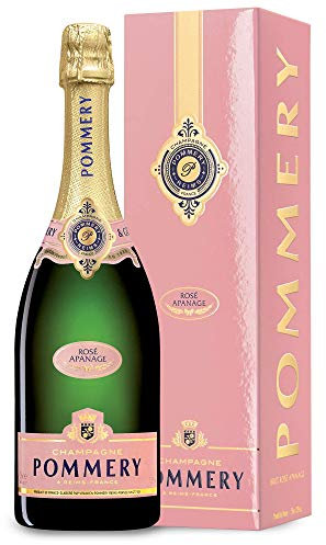 POMMERY Champagne Apanage Rose Bouteille avec Etui 75 cl
