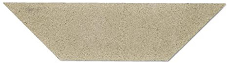 Zugumlenkung oben für Fireplace Lyon Kaminöfen - Vermiculite - Passgenaues Kaminofen Ersatzteil