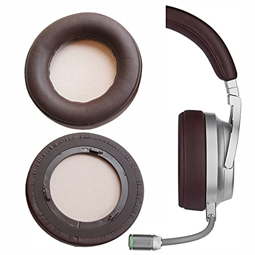 V-MOTA Earpads Compatible with Corsair CA-9011186 Virtuoso Wireless Virtual 7.1 RGB Gaming Headset,Replacement Cushions Repair Parts (Brown)