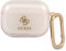 Capa iPhone Airpods Pro Guess Original Brilhante Dourado