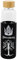 Stor BOUTEILLE EN VERRE AVEC HOUSSE EN SILICONE 585 ML LORD OF THE RINGS BLACK FOREST YOUNG ADULT