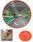 Wide Angle Mirror 130 Degrees with Clean Mirror Image and 2m Viewing Distance Security Traffic Road Mirror Convex 60cm - Weatherproof Traffic Mirrors for Driveway/Road Safety/Garage/Parking, etc