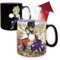 ABYSTYLE Taza de cerámica con efecto térmico de Dragon Ball DBZ/Gohan Cell, color negro, con impresión en caja de regalo.