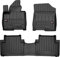 OMAC Gummi Fußmatten für Kia Sorento 2020-2025 Hybrid Premium Gummi Schwarz 3tlg