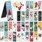 Magnet Magnetische Lesezeichen,30 Stück Weihnachten Magnetische Lesezeichen,Magnetische Lesezeichen bunt,Magnetic Markings,Magnet Lesezeichen Kinder,Magnetische Seiten Markierungen
