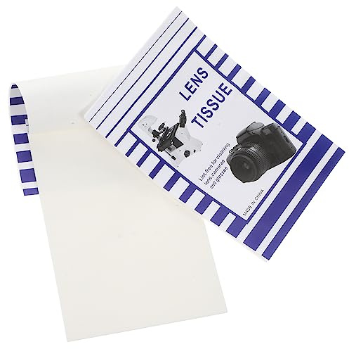 Gatuida 100 PCS Lens Cleaning Paper Tissue for Camera Lenses, Microscopes, Computer Screens, Glasses, Magnifiers