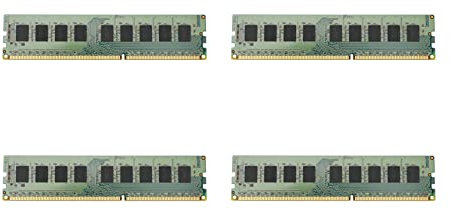 SHERDIMAT 4X 8 GB RAM 2RX8 1.35V DDR3 PC3L-12800E 1600MHz 240 Pin ECC Unbuffered RAM per desktop server